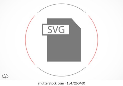 SWG file vector icon 10 eps icon. File for computer icon. file for phone file to download icon.