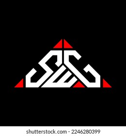SWG letter logo creative design with vector graphic, SWG simple and modern logo.