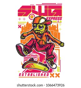 SWG Robo Skate Illustration