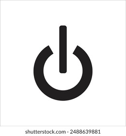 swicth button vector icon line template