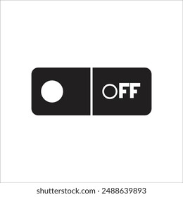 swicth button vector icon line template