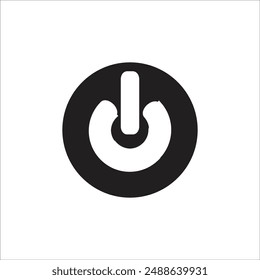 swicth button vector icon line template