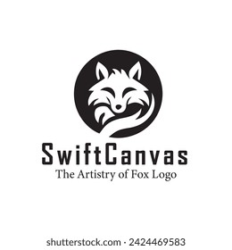 Swift Canvas fox vector logo 
