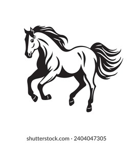 Swift Horse logo vector illustration. Swift Horse vector Icon and Sign.