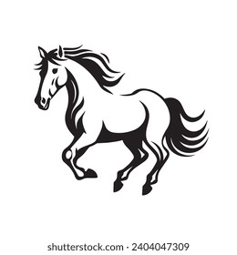 Swift Horse logo vector illustration. Swift Horse vector Icon and Sign.