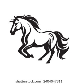 Swift Horse logo vector illustration. Swift Horse vector Icon and Sign.