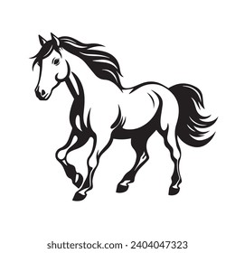 Swift Horse logo vector illustration. Swift Horse vector Icon and Sign.