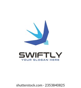Swiftly Modern Logo Design Logo