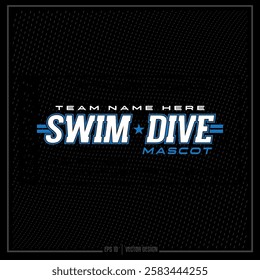 Swim and Dive, Swim Team, Dive Team, Swimming, Sport