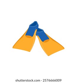 Swim Fins, Holidays Vector Illustration