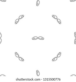 Swim glasses pattern seamless vector repeat geometric for any web design