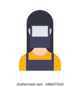 swim glyph flat vector icon