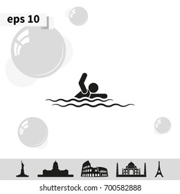 Swim icon.