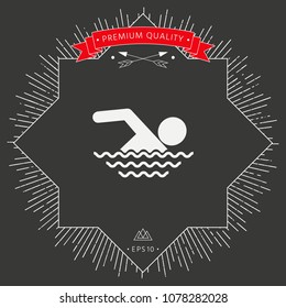 Swim icon symbol