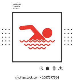 Swim icon symbol