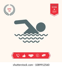 Swim icon symbol