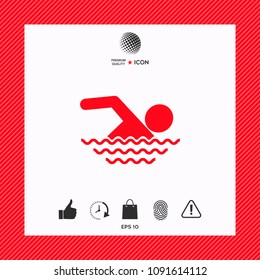 Swim icon symbol