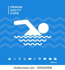 Swim icon symbol