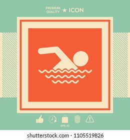 Swim icon symbol