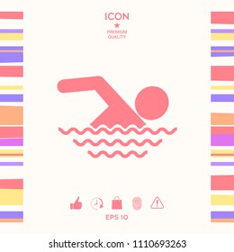 Swim icon symbol
