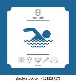 Swim icon symbol