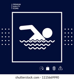 Swim icon symbol