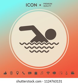 Swim icon symbol