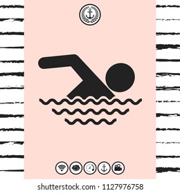 Swim icon symbol