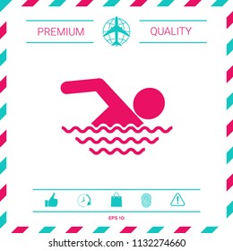 Swim icon symbol