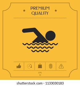 Swim icon symbol