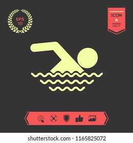 Swim icon symbol