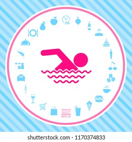 Swim icon symbol