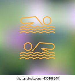 swim , pool , icon