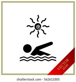 swim , pool , icon
