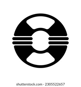 Swim ring  vector icon illustration