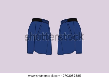 Swim shorts are a multi-purpose item designed for swimming. However, they are not allowed in most communal swimming pools. As a result, their use has diversified to the point of reaching the beach.
