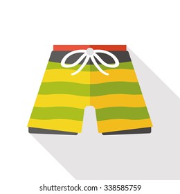 swim suit flat icon