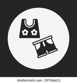 swim suit icon