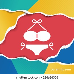 swim suit icon