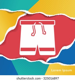 swim suit icon