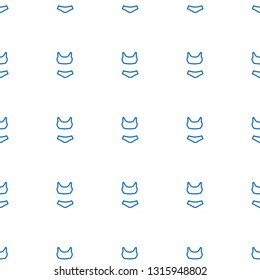 swim suit icon pattern seamless white background. Editable outline swim suit icon. swim suit icon pattern for web and mobile.
