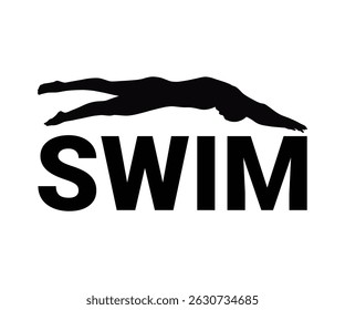 Swim t shirt design for all swimming lover 