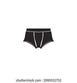 Swim Trunks Icon Vector Illustration Flat Design.