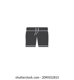 Swim Trunks Icon Vector Illustration Flat Design.