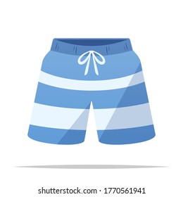 Swim Trunks Vector Isolated Illustration Stock Vector (Royalty Free ...