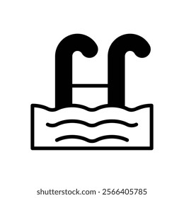 Swiming Pool icon. Summer icon design. vector graphic
