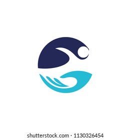 Swiming Pool Logo Template