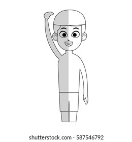 swimmer cartoon icon image 