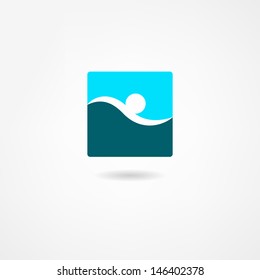 swimmer icon