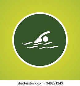 Swimmer Icon